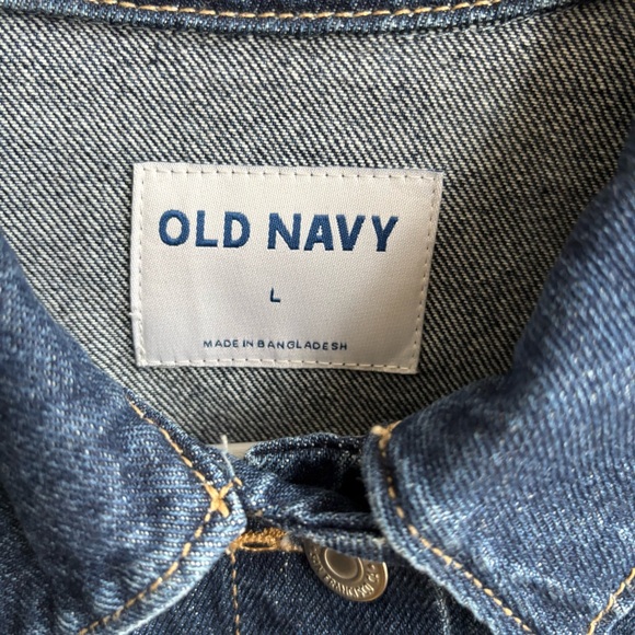 Old Navy Classic Blue Jean Jacket - Picture 2 of 6